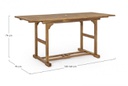 Tavolo Noemi All. 120-160X70