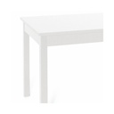 Tavolo da pranzo Bianco Frassinato in legno nobilitato cm 70x110