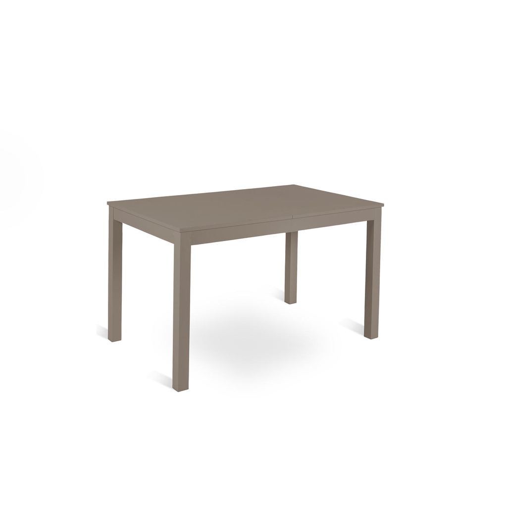 Tavolo allungabile in melaminico tortora 130/210x80x76h cm