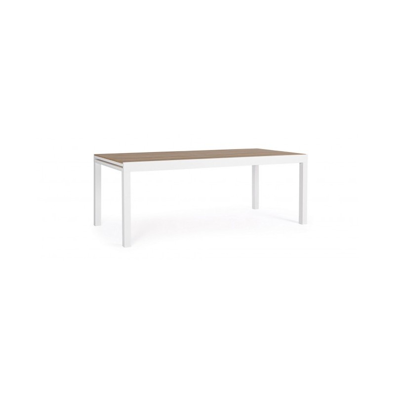 Tavolo per esterno 200-300x95x74h Bianco Iperbriko