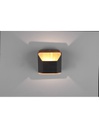 Applique Moderna Biemissione Led Arino Nero Trio Lighting