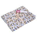 Tovaglia optical beige rettangolare cm140x240
