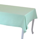 Tovaglia juliette verde acqua rettangolare cm140x240