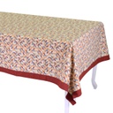 Tovaglia optical bordeaux bordo cm5 rettangolare cm140x180