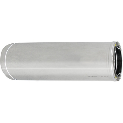 Tubo acciaio inox 316L doppia parete - Lunghezza 1m - Diametro interno 250mm - Diametro esterno 300mm