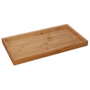 Vassoio bambù naturale rettangolare cm 35x20h2