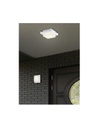 Applique Plafoniera Led IP54 Hondo Bianco 14x14 cm Trio Lighting