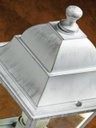 Applique Piccola In Basso  linea old  biancoargento