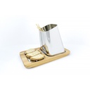 Vassoio Porta spiedino idea regalo cm 35 x 19.6