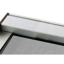 Zanzariera IRS-CE avvolgibile Orizzontale 60-160x250 cm Bianco