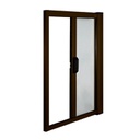 Zanzariera IRS-CE avvolgibile Orizzontale 60-160x250 cm Marrone