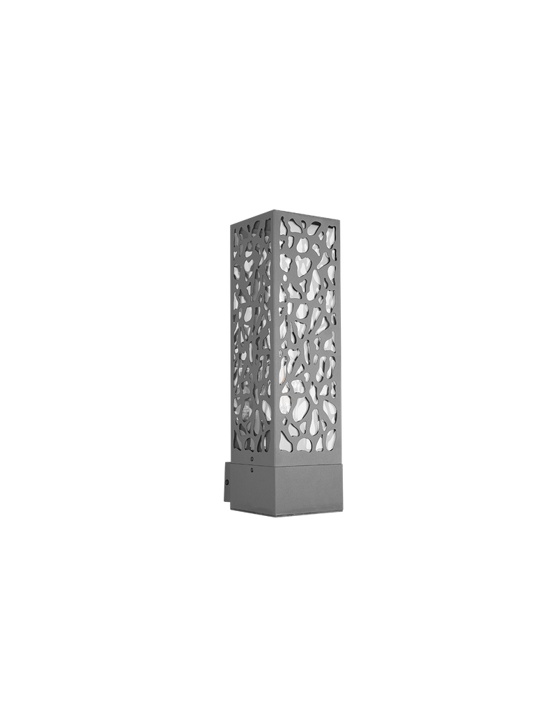 Applique Rettangolare Da Esterno Cooper Antracite IP44 Trio Lighting