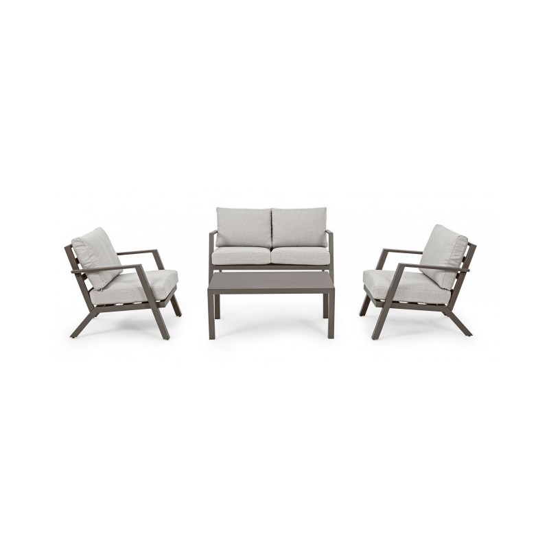 Set salotto Harley coffee 4 pezzi