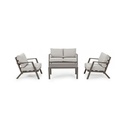 Set salotto Harley coffee 4 pezzi