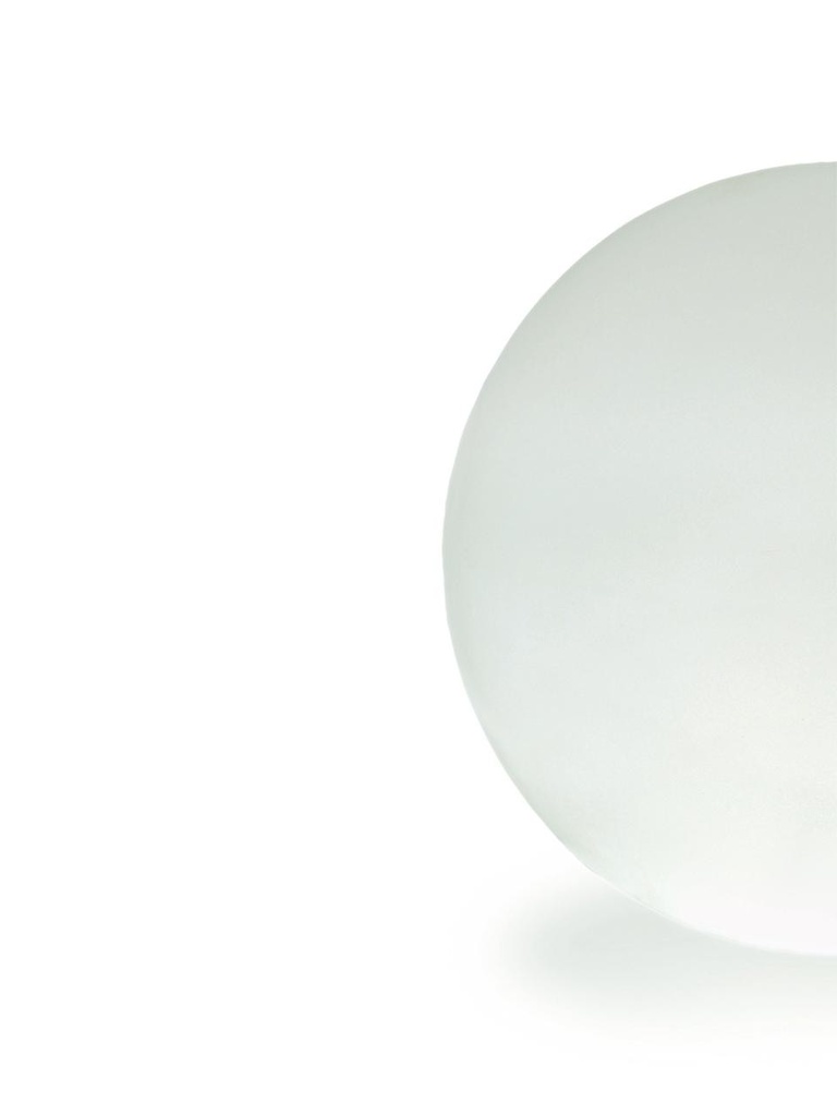 Sfera Da Pavimento D.45  linea ball  bianco
