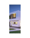 Applique Rettangolare Thames II Led Doppia Emissione IP54 Antracite L17 cm Trio Lighting