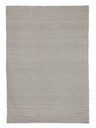 Tappeto da esterno grigio in fibra sintetica lavorato a mano 230x350
