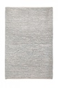 Tappeto pelle argento Helen