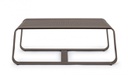 Tavolino coffee in alluminio stile industrial cm 105x62