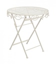 Tavolo Giselle classico crema D70 cm