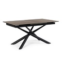 Tavolo allungabile Seyfert piano ceramica 160-220x90 cm