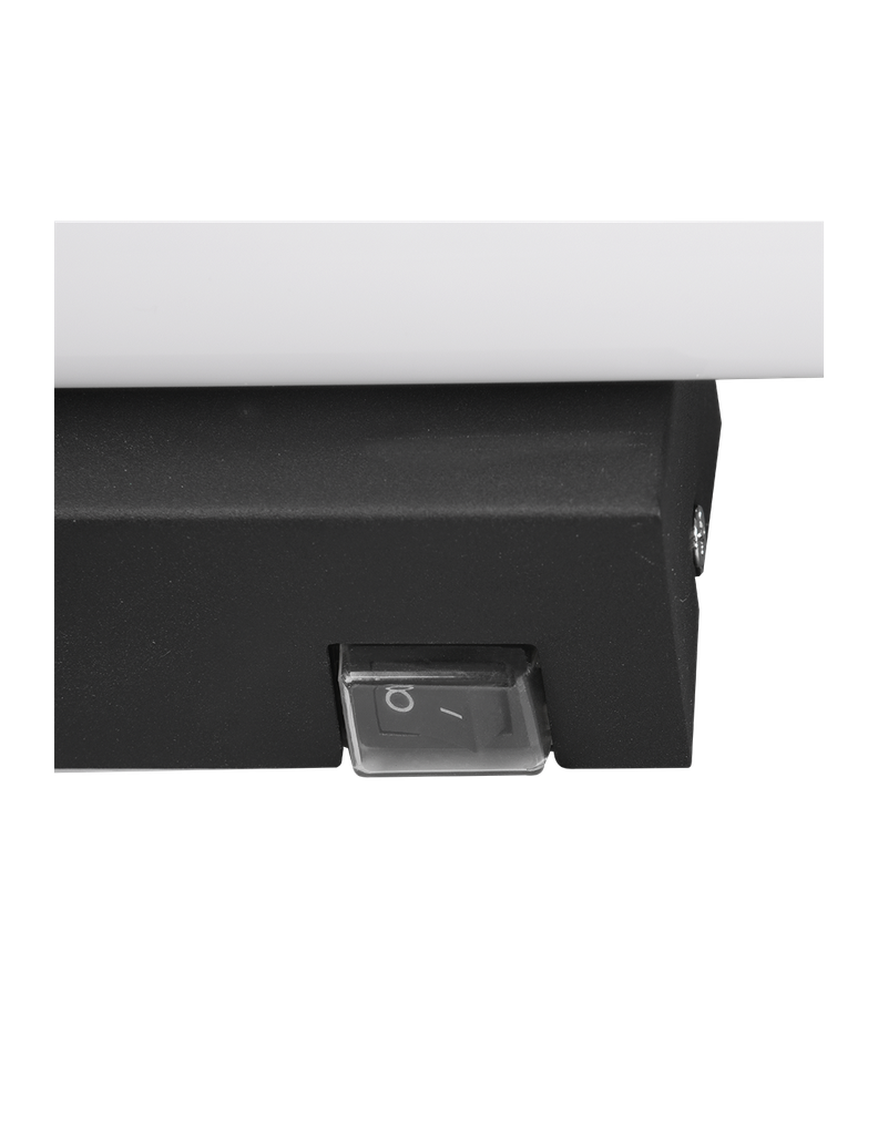 Applique Specchio Bagno Mattimo Led 6,5w IP44 Nero Trio Lighting