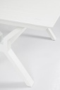 Tavolo allungabile giardino Kenyon bianco cm 180-240 x 100