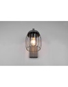Applique Tuela Lanterna Rete Metallica Antracite IP44 Trio Lighting