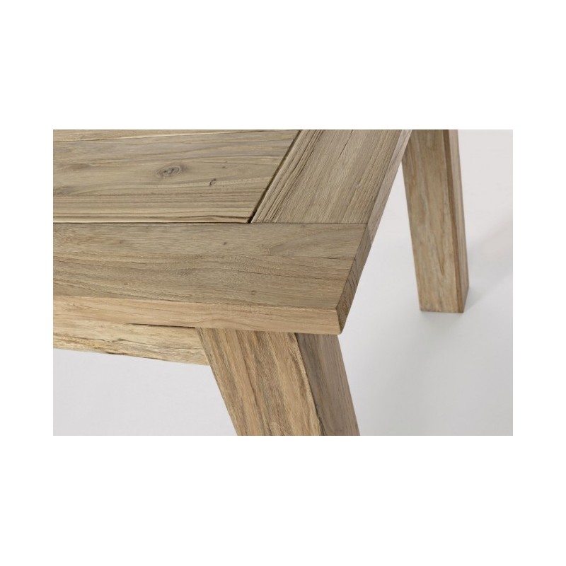 Tavolo da esterno Rettangolare in Legno Teak FSC cm 200-260x 100x h 78