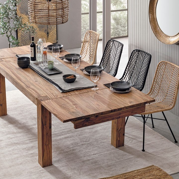 Tavolo in legno allungabile Salford 160-260x100