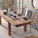 Tavolo in legno allungabile Salford 160-260x100