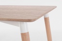 Tavolo in legno stile naturale 120x80