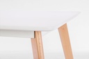 Tavolo legno bianco Michelangelo cm 120 x 80