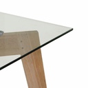 Tavolo legno rettangolare 120x80x74h cm