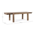 Tavolo in legno allungabile Salford 160-260x100