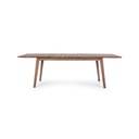 Tavolo per esterno allungabile in legno VARSAVIA 180-240x90x h76 cm