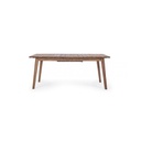 Tavolo per esterno allungabile in legno VARSAVIA 180-240x90x h76 cm
