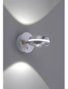 Applique Vista Led Orientabile Dimmerabile Rgbw Nichel  Ø11 cm Trio Lighting