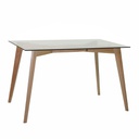 Tavolo legno rettangolare 120x80x74h cm