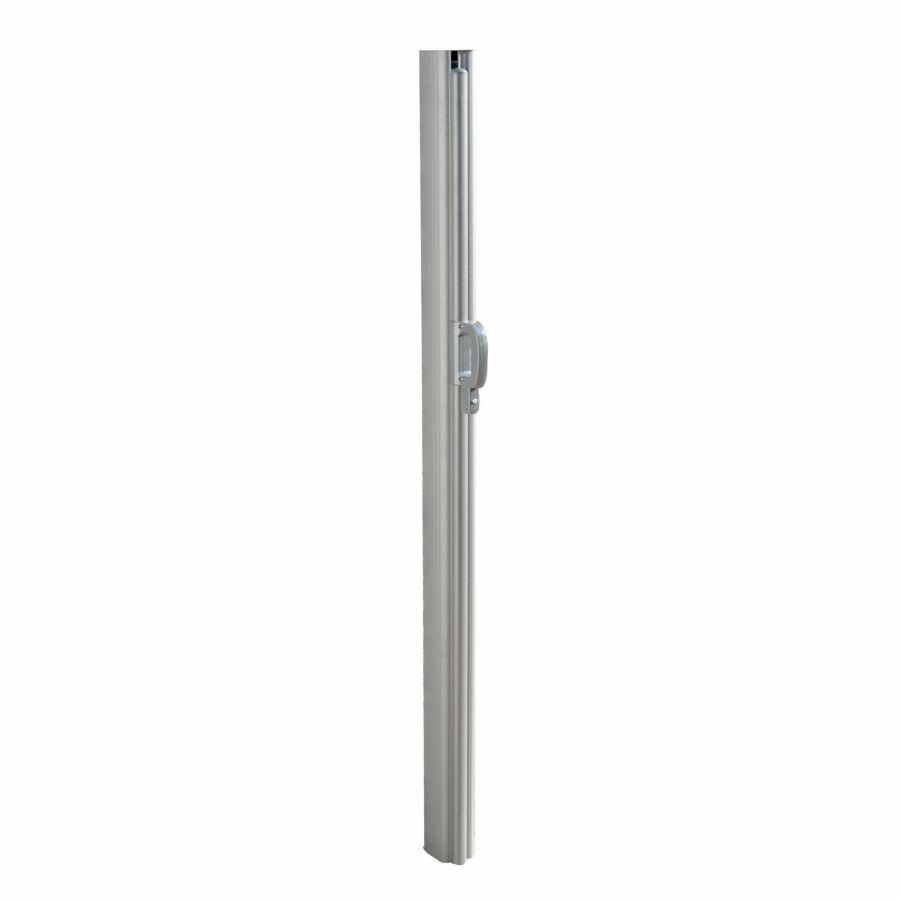Tenda laterale alluminio tessuto grigio 300x160 cm