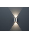 Applique Wales Doppia Luce Led Nichel Trio Lighting