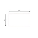 Lavello cucina vasca acciaio inox da incasso gocciolatoio dx 50x79 cm(N273DX35)