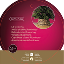 Base albero luminosa con 80led H28 x Ø57 cm