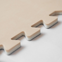 4PZ Tappeto tappetino puzzle morbido EFFETTO LEGNO BIANCO 60 x 60 x 0,8 cm per bambini gioco da interno