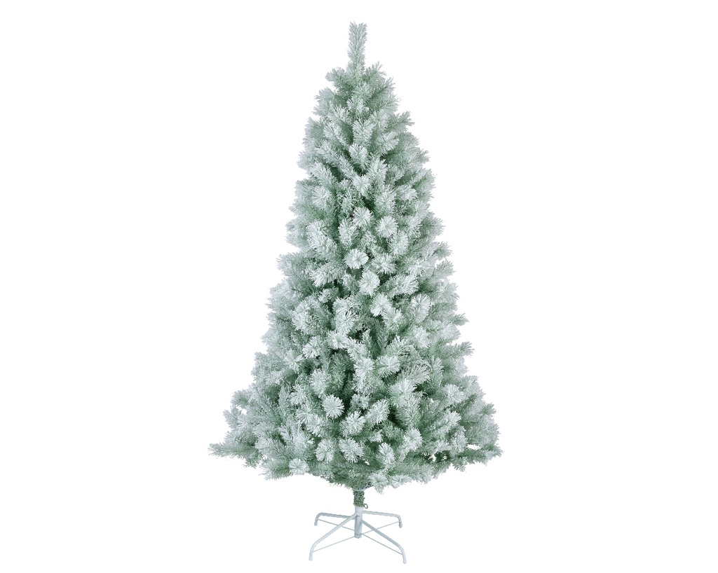 Albero di Natale Brighton innevato H 210 Ø 130 cm