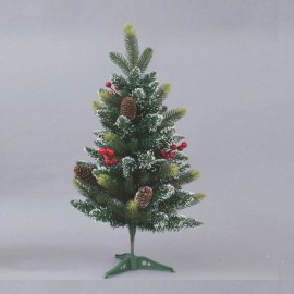 Albero di Natale da tavolo innevato 40 cm