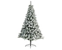 Albero di Natale pino innevato  diametro cm 178 x 300 h