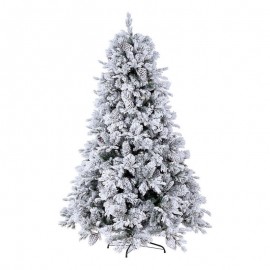 Albero di natale innevato ARVES h210 cm
