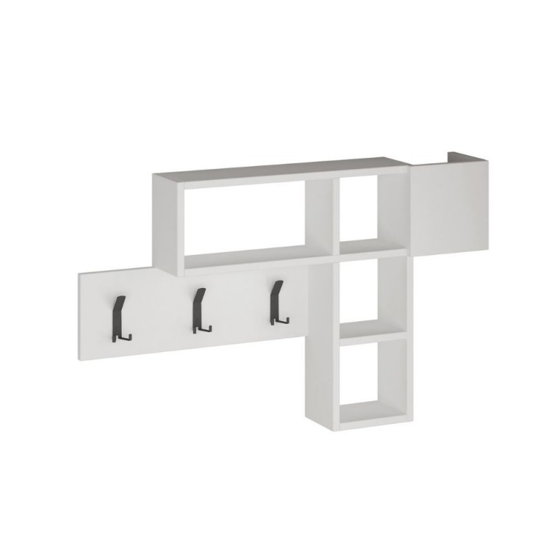 Appendiabiti da parete bianco Game 99.5x15xh.61 cm (GAMEBI)