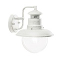 Applique In Basso E27  linea calipso  biancoargento